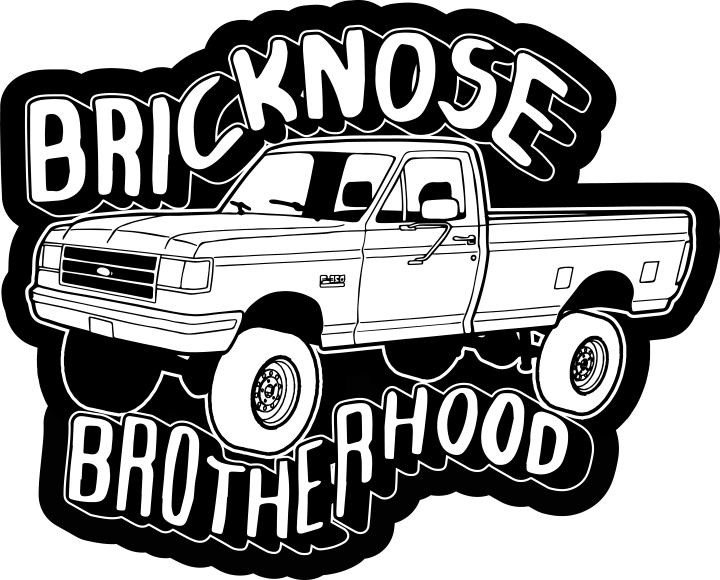 Bricknose Brotherhood Sticker